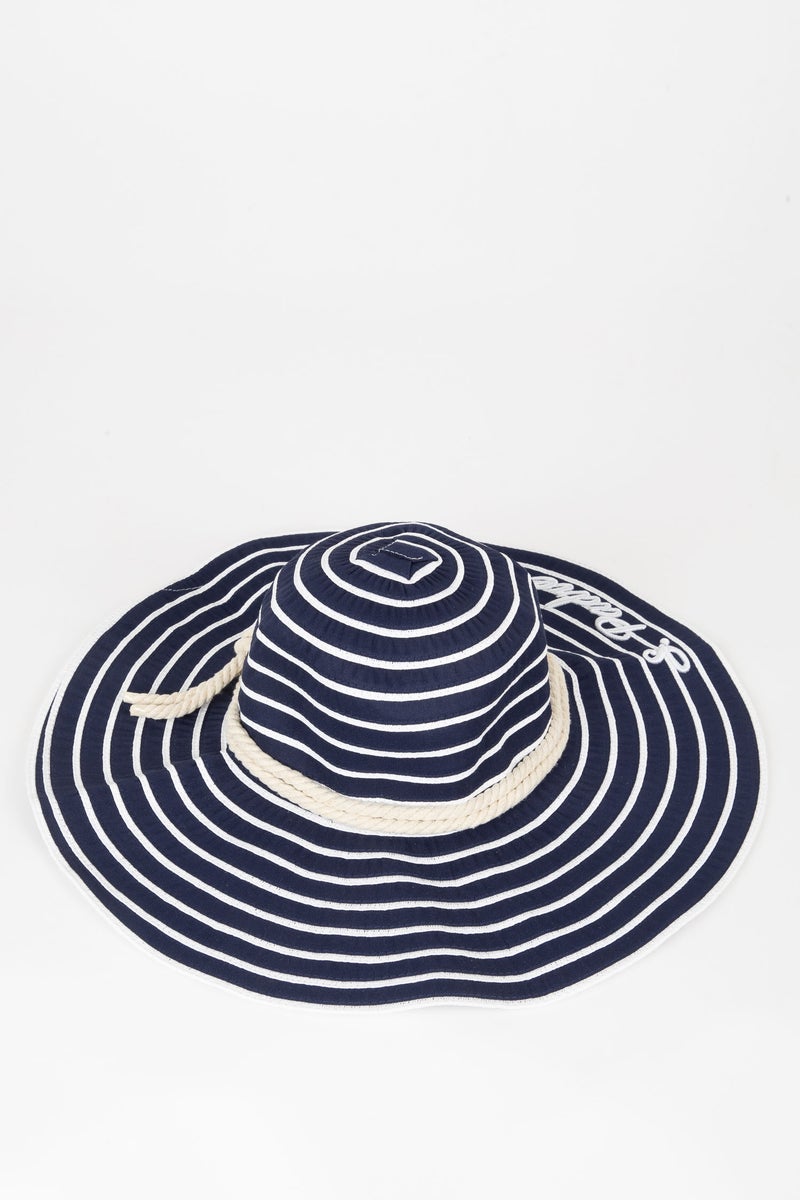 DeFacto Blue Woman Woman Straw Hat Casual - Image 4